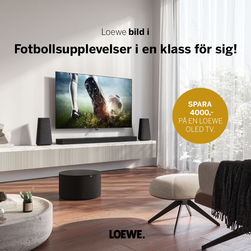 Spara 4000 kr på Loewe OLED TV