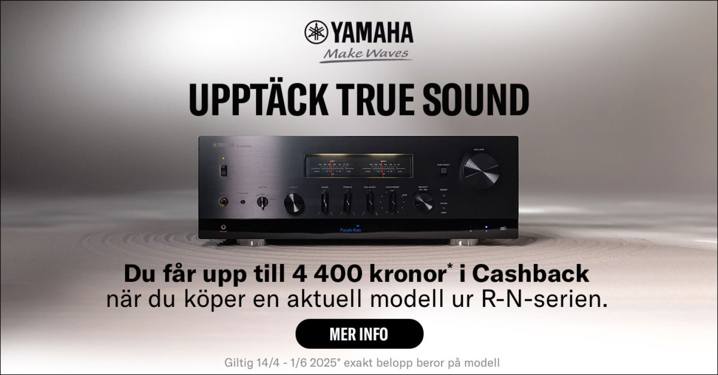 Yamaha R-N Cashback-kampanj