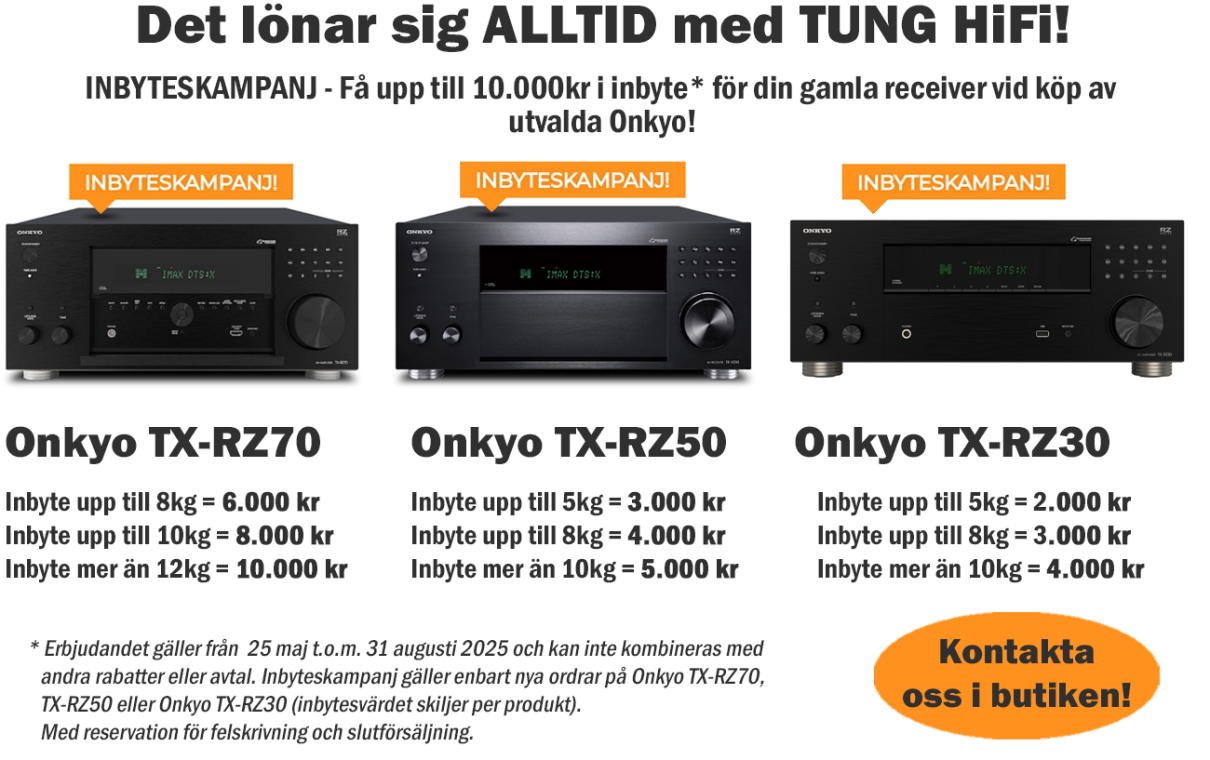 Onkyo inbyteskampanj