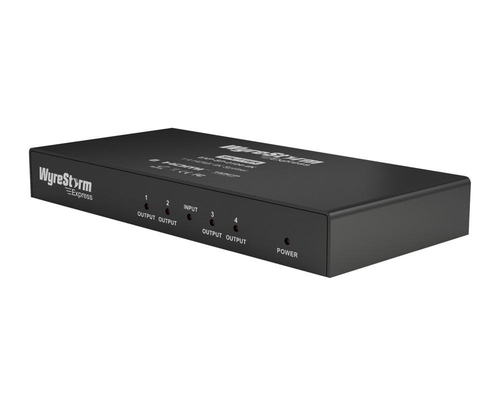Splitter HDMI 1 Entrée 4 Sorties Wyrestorm EXP-SP-0104-4K – 4K, Neuf Sous Emballage
