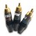 Supra RCA-3 A/V BULK PAIR RÖD/VIT