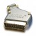 Supra SCART 21-PIN PC ANTRACIT