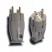 Supra MAINS PLUG/M SW-EU ANTRACIT