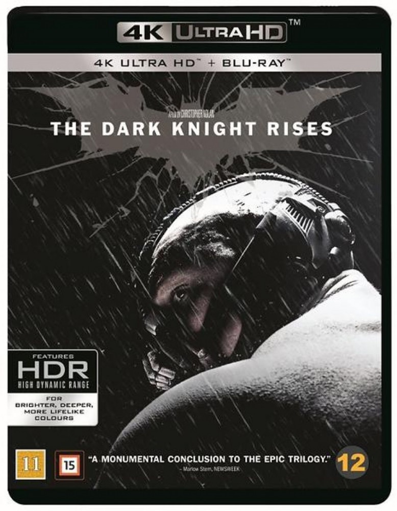 Кристиан бэйл, гэри олдман, том харди и др. Batman: The Dark Knight Rises (4k) (UHD) - Tele-Hå Radio TV
