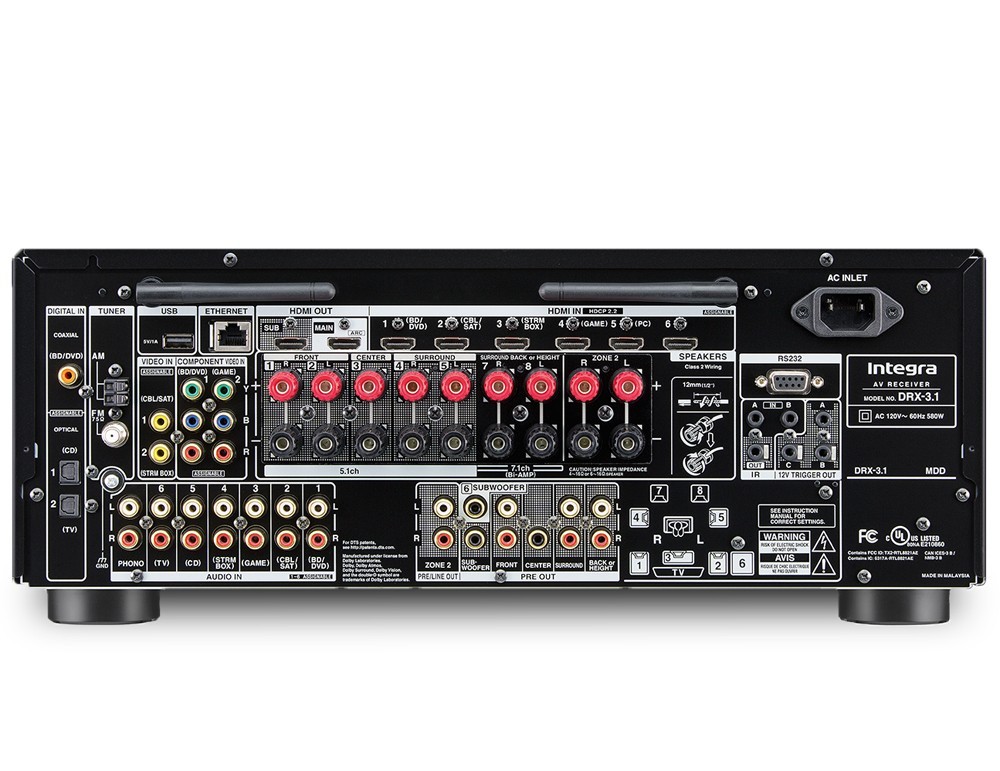 Integra DRX3.1 TeleHå Radio TV