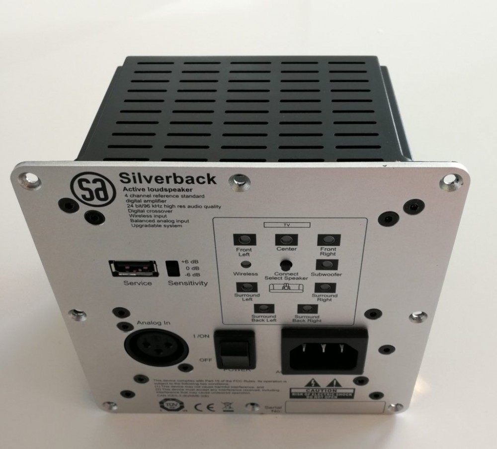 System Audio Legend 5 Silverback Amp Upgrade Tele Ha Ljud Bildgallerian