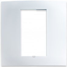 Square Faceplate 1 Fack STD C4-SFP1-XX
