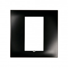 Square Faceplate 1 Fack Metal C4-SFP1-MET