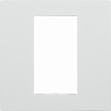 Square Faceplate 1 Fack Contemporary STD C4-SFP1-C-XX