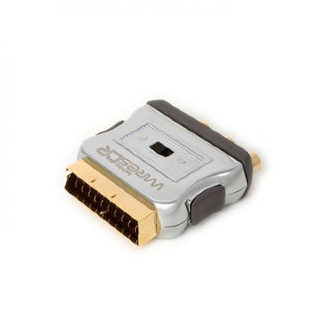Tech Stor3 SCART Adapter für SVHS S-Video und 3 Cinch für EasyCap Video Grabber Switch 