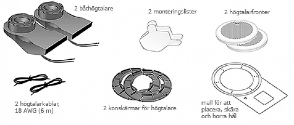 Marinhögtalare bose Marinhögtalare bose